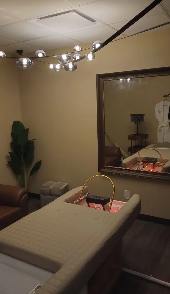 Signature head spa ritual room at Healing Hands Massage & Spa in Clearwater, FL
